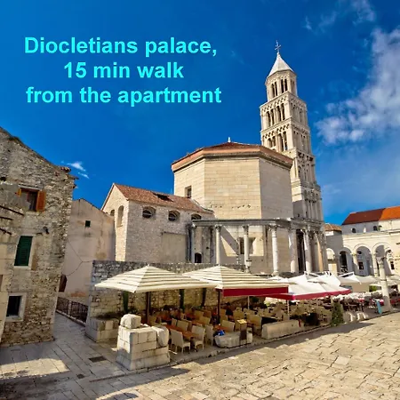 2-bdr With Shared Garden 3 Min Walk To Apartman Split